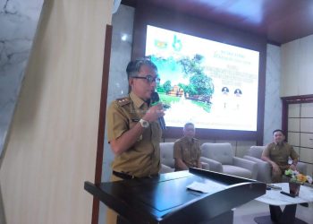 Wakil Bupati Muaro Jambi Junaidi H. Mahir Buka Rapat Forum Organisasi Perangkat Daerah