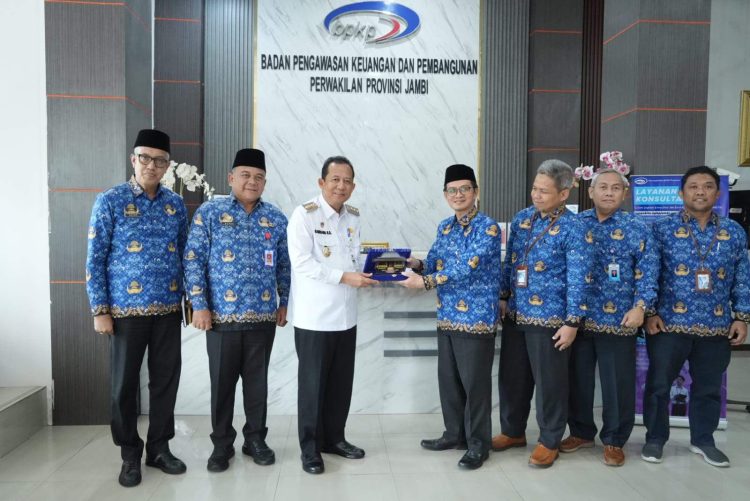 Bupati Muaro Jambi BBS Audiensi dengan BPKP Provinsi Jambi